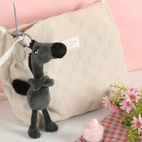 首單直降2026馬年吉祥物天選黑馬掛飾掛件毛絨你我皆是黑馬