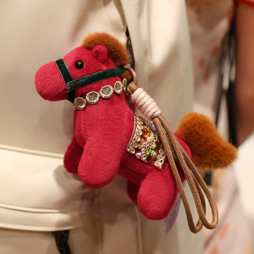 2026馬年吉祥物公仔本命毛絨玩具小掛件新年禮物生肖娃娃玩偶