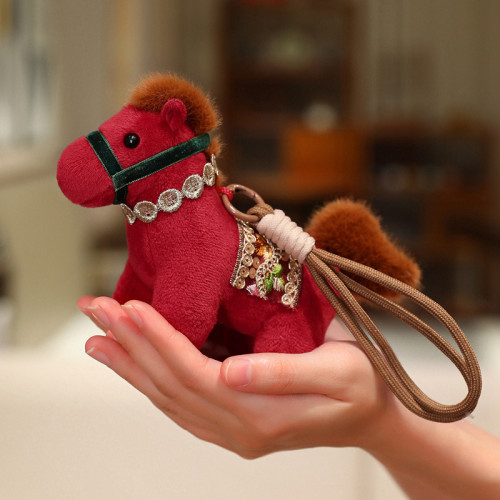 2026馬年吉祥物公仔本命毛絨玩具小掛件新年禮物生肖娃娃玩偶