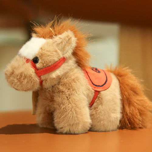 2026馬年吉祥物公仔生肖小馬包掛件玩偶毛絨玩具幼兒園禮物小禮品