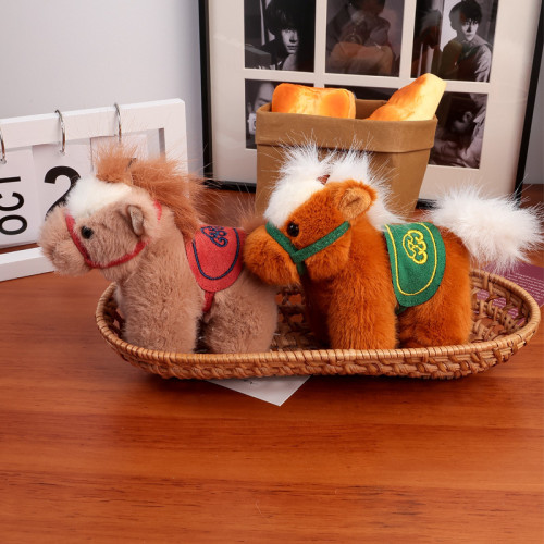 2026馬年吉祥物公仔包包掛件感小玩偶可愛公仔毛絨禮物