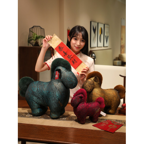 2026馬年吉祥物公仔玩偶毛絨玩具生肖小馬布娃娃年會新年禮品