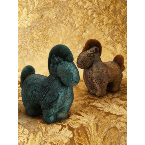 2026馬年吉祥物公仔玩偶毛絨玩具生肖小馬布娃娃年會新年禮品