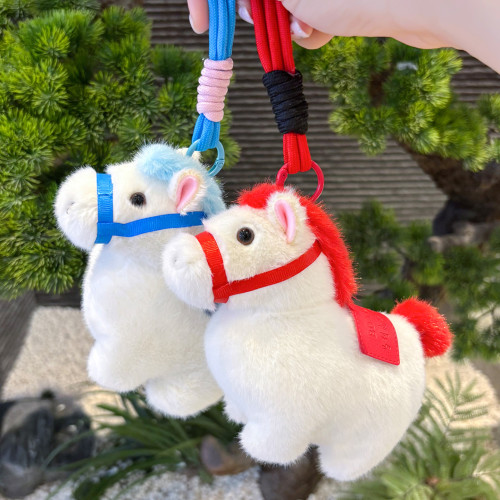 2026馬年吉祥物小白馬毛絨公仔新年禮物玩偶生肖小馬幼兒園小掛件