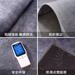 2026馬年新年卡通喜慶地墊進門玄關入戶門地墊浴室水晶絨蹭腳門墊