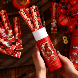 【滿天星】馬年創意抽簽紅包卡通個性款利是封風新年春節壓嵗
