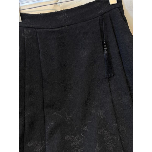 國風提花粉色半身裙女裝新中式馬面長裙春2025新款氣質a字百