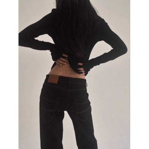 復古粉色針織長袖上衣女2025早秋新款修身內搭打底衫薄款正肩T恤 復古粉色針織長袖上衣女2025早秋新款修身內搭打底衫薄款正肩T恤