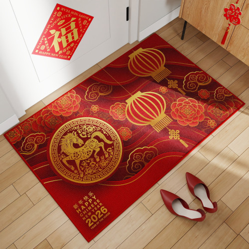 2026馬年入戶門墊地墊水晶絨矽藻泥浴室吸水防滑腳墊玄關專用地墊