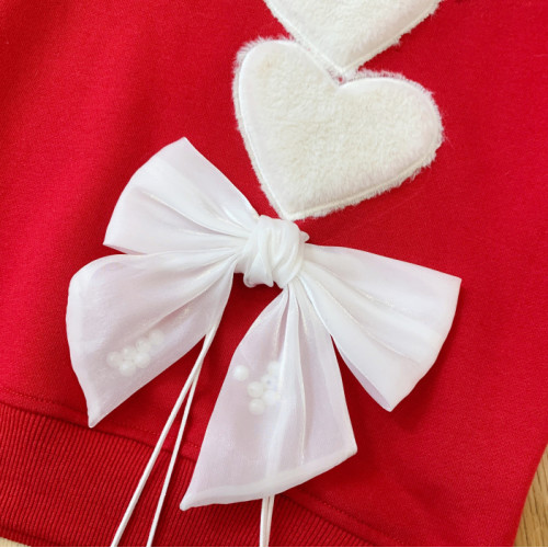 新年衣服大碼胖mm紅色衛衣女小衆設計感慵嬾風秋冬本命年上衣外套