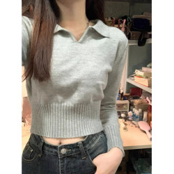 新年紅色上衣女毛衣2026秋冬新款外穿打底洋氣本命年針織短款上衣