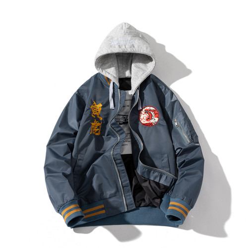 mYes牧野森國潮本命年老虎新年虎年男潮春秋夾克潮牌棒球服外套