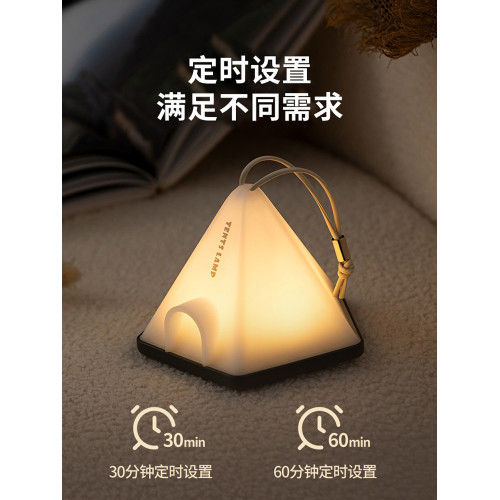 戶外露營小夜燈帳篷燈裝飾氛圍充電長續航懸掛式手提桌面可攜式台燈