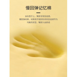 坐墊椅子墊冬防屁股痛辦公室久坐記憶棉四季屁墊學生教室餐凳座墊