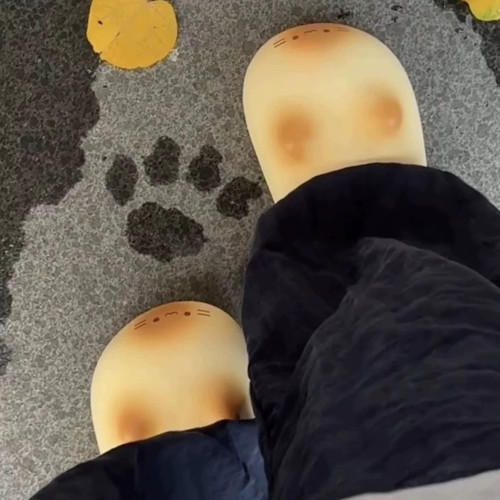 貓咪拖鞋冬季可愛保暖鞋窩可外出防水毛絨棉拖卡通厚底包頭家居鞋