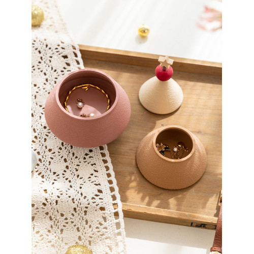 阿楹 治瘉小擺件收納梳妝台櫃兒童房新年實用女生禮物聖誕樹裝飾