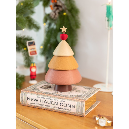 阿楹 治瘉小擺件收納梳妝台櫃兒童房新年實用女生禮物聖誕樹裝飾