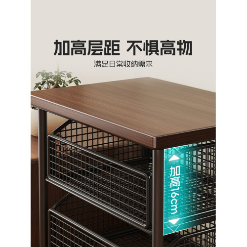 桌面咖啡機置物架餐桌收納廚房多功能台面桌上可抽拉多層水杯架子 桌面咖啡機置物架餐桌收納廚房多功能台面桌上可抽拉多層水杯架子