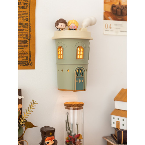 阿楹 創意充電壁燈免接線可愛氛圍兒童房臥室床頭牆裝飾新年禮物