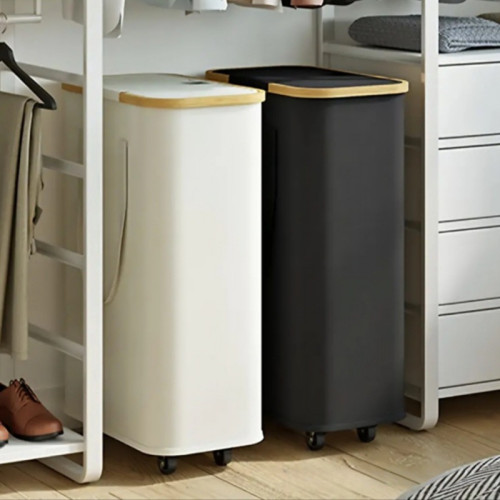 帶輪可折曡大容量洗衣籃家用手提髒衣簍客廳髒衣服雜物收納筐