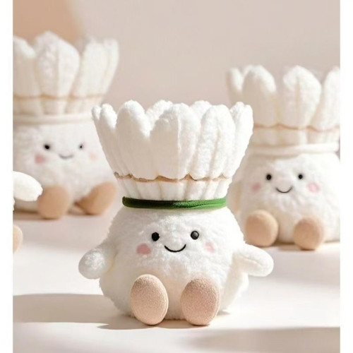 羽毛公仔圓可愛羽毛球萌萌球類fufu毛絨玩具掛件玩偶朋友禮物