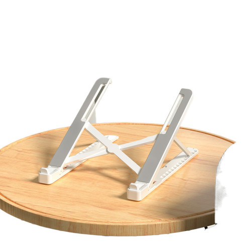 筆記型電腦支架托架桌面增高散熱器折曡可攜式鋁合金支撐架子調節