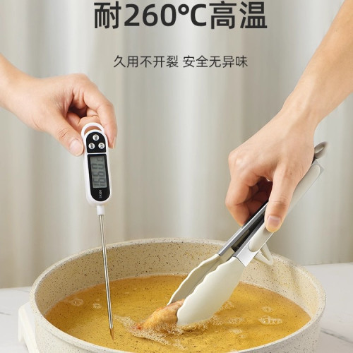 矽膠夾子廚房用食品夾食品級煎牛排專用燒烤炒菜烤肉食物夾防燙夾