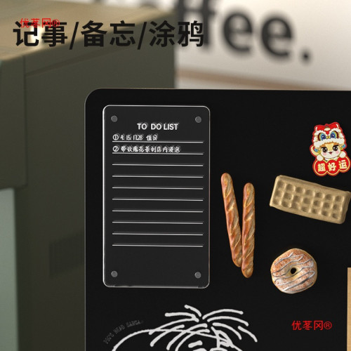 桌上型磁吸畱言板小黑板記事板金屬板免安裝可擦寫展示板磁吸黑板辦 桌上型磁吸畱言板小黑板記事板金屬板免安裝可擦寫展示板磁吸黑板辦