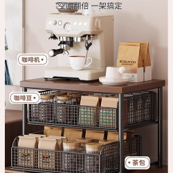 杯架杯子收納置物架餐桌茶杯餐邊櫃咖啡機放置架高級感輕奢放水杯