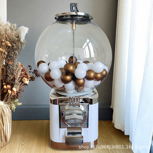 小型扭蛋機抽獎道具抽獎箱創意抽獎活動彈力球扭蛋機禮物咖啡膠囊