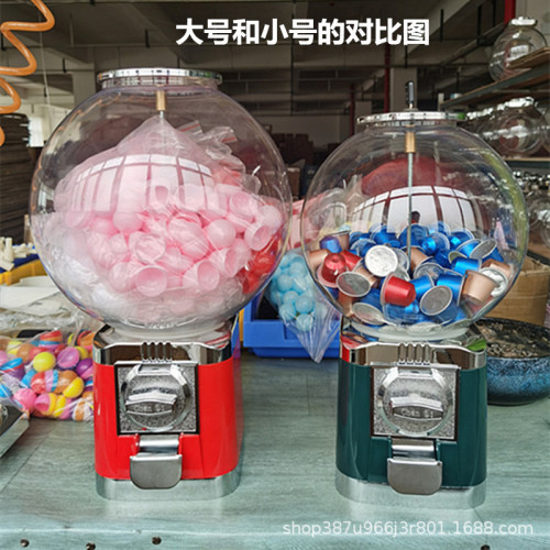 小型扭蛋機抽獎道具抽獎箱創意抽獎活動彈力球扭蛋機禮物咖啡膠囊