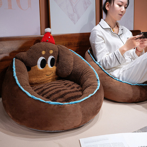 臘腸狗蒲團坐墊玩具四季日常家居桌椅解壓舒適實用軟糯沙發坐靠墊