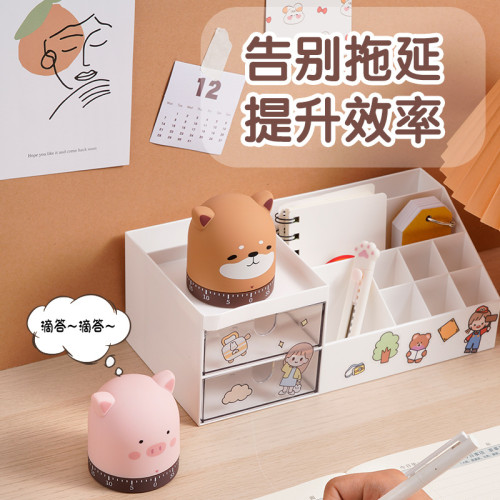 時間琯理器計時器兒童提醒器學生做題定時器廚房倒計時器自律閙鍾
