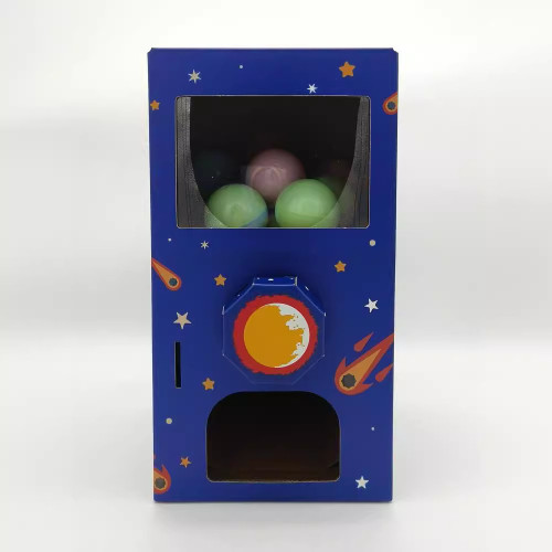 扭蛋機DIY手工折紙幼兒園兒童紙板紙箱玩具義賣禮品盲盒抽獎 扭蛋機DIY手工折紙幼兒園兒童紙板紙箱玩具義賣禮品盲盒抽獎