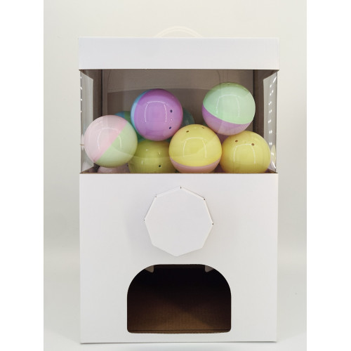 扭蛋機DIY手工折紙幼兒園兒童紙板紙箱玩具義賣禮品盲盒抽獎 扭蛋機DIY手工折紙幼兒園兒童紙板紙箱玩具義賣禮品盲盒抽獎