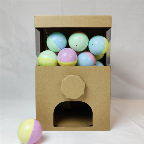 扭蛋機DIY手工折紙幼兒園兒童紙板紙箱玩具義賣禮品盲盒抽獎 扭蛋機DIY手工折紙幼兒園兒童紙板紙箱玩具義賣禮品盲盒抽獎