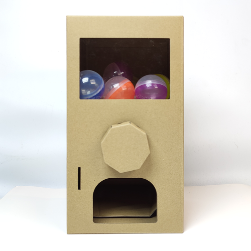 扭蛋機DIY手工折紙幼兒園兒童紙板紙箱玩具義賣禮品盲盒抽獎 扭蛋機DIY手工折紙幼兒園兒童紙板紙箱玩具義賣禮品盲盒抽獎