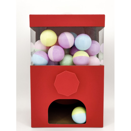 扭蛋機DIY手工折紙幼兒園兒童紙板紙箱玩具義賣禮品盲盒抽獎 扭蛋機DIY手工折紙幼兒園兒童紙板紙箱玩具義賣禮品盲盒抽獎