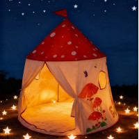 兒童室內小帳篷女孩公主遊戯蘑菇屋家用矇古包寶寶玩具男孩小房子