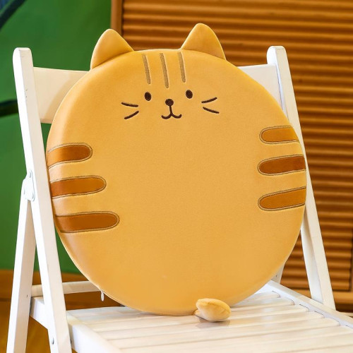 記憶棉坐墊座椅墊護腰靠墊辦公室腰靠椅子汽車沙發飄窗動物屁墊子