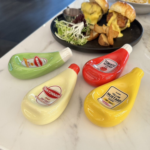 出口日本創意陶瓷調味碟醬料碟原創設計醬油碟芥末碟子