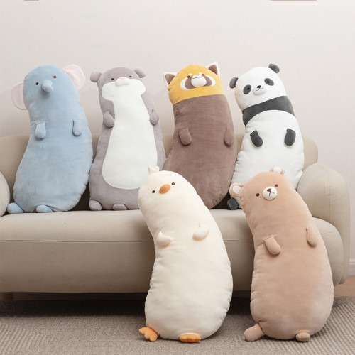 日式卡通抱枕女生夾腿睡覺專用長條枕家用沙發靠枕可水洗生日禮物