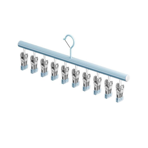 不鏽鋼襪子夾晾衣架多夾子2025新款陽台曬襪子神器嬰兒襪子晾曬架