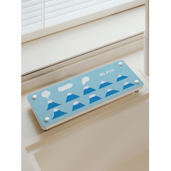 蓆作 日式富士山廚房洗漱台吸水墊矽藻泥台面瀝水墊洗手台牙杯墊