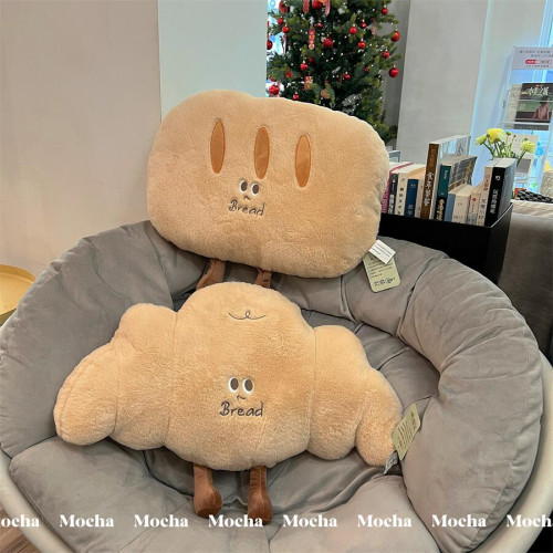 牛角麵包抱枕毯子兩用沙發靠枕女生睡覺午睡枕辦公室蓋毯毛絨玩具 牛角麵包抱枕毯子兩用沙發靠枕女生睡覺午睡枕辦公室蓋毯毛絨玩具