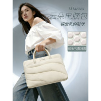 筆電雲朵手提電腦包女14保護套16英寸適用蘋果15華爲13聯想15.6