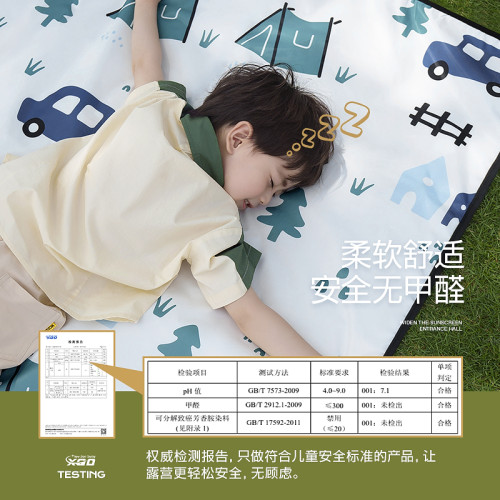 音樂節野餐墊防潮墊加厚戶外可攜式帳篷地墊草坪墊子野炊露營墊用品