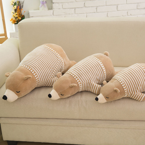 可愛北極熊公仔毛絨玩具穿衣抱抱熊玩偶女生兒童生日禮物