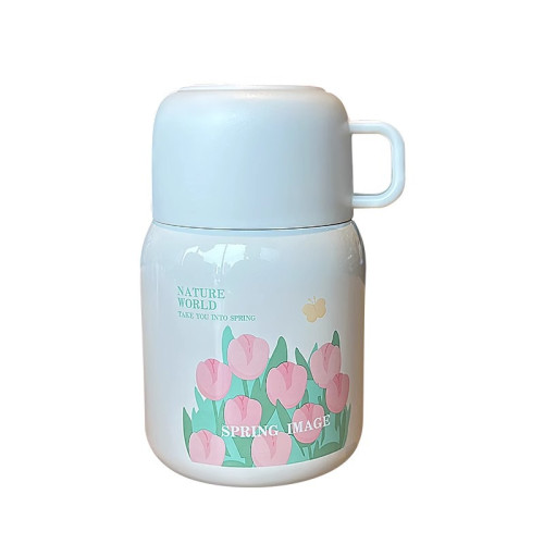 主婦燜燒杯燕窩銀耳羹大容量帶蓋勺寬口悶燒杯燜燒罐保溫杯正