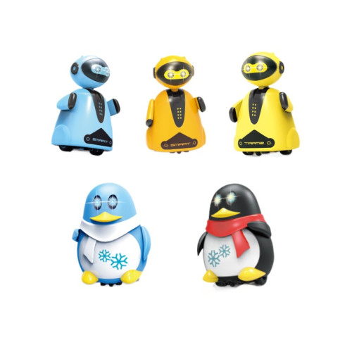 坦克工程車小汽車劃線機器人自動感應跟隨筆識路行走兒童玩具